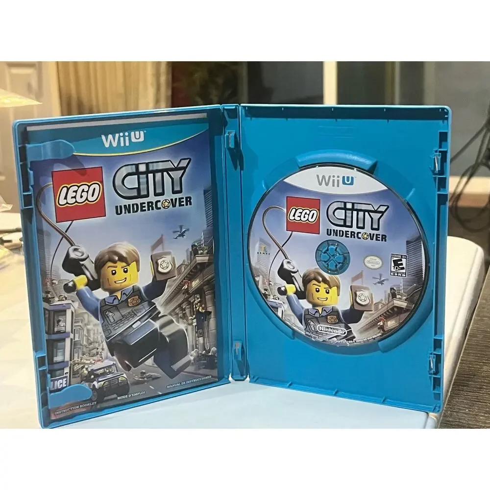 LEGO City Undercover (Nintendo Wii U, 2013) Game - Complete CIB - Tested